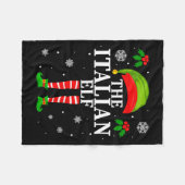 Couverture Polaire The Italian Elf Family Matching Christmas Pajama L (Devant (Horizontal))