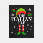 Couverture Polaire The Italian Elf Family Matching Christmas Pajama L (Devant)