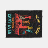 Couverture Polaire The Little Engine That Literally Can't Even Funny  (Devant (Horizontal))
