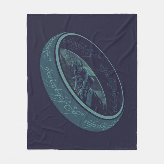 Couverture Polaire THE ONE RING™ GOLLUM™ Graphic (Devant)