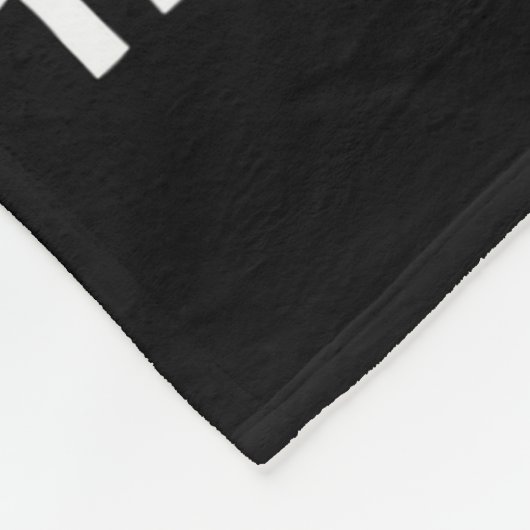 Couverture Polaire The Only Person I'm Afraid Of Is Myself Funny Skul (Coin)