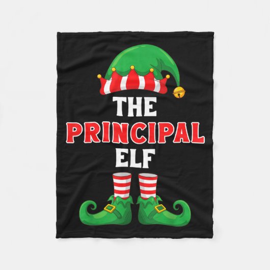 Couverture Polaire The Principal Elf Christmas For Principal School P (Devant)