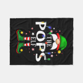 Couverture Polaire The Ps Elf Christmas Family Pajama Party  (Devant (Horizontal))