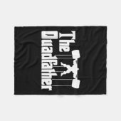 Couverture Polaire The Quadfather Gym Motivational Humor Tee Shirt  (Devant (Horizontal))