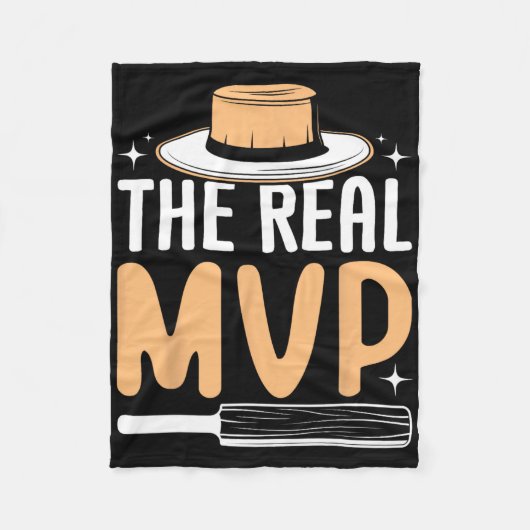 Couverture Polaire The Real Mvp Cricket  (Devant)
