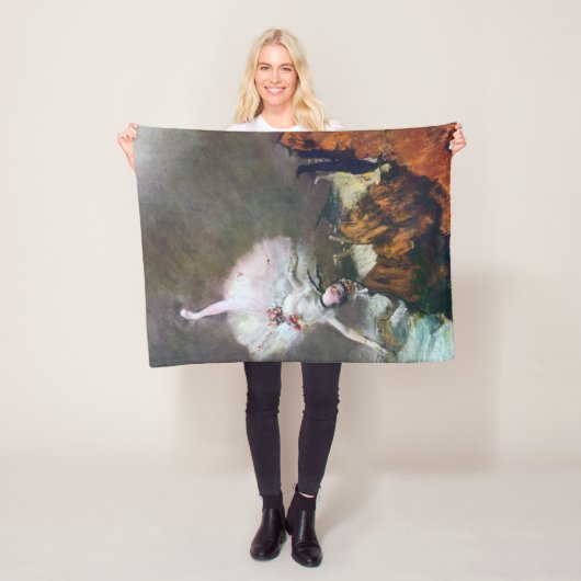 Couverture Polaire The Star, Ballerina, Edgar Degas, 1878 (En situation)