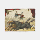 Couverture Polaire The Two Horse Act, Circus Performance, vers 1874. (Devant (Horizontal))