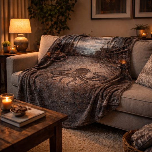 Couverture Polaire The Unmanned Deck — Pirate Ship Scene