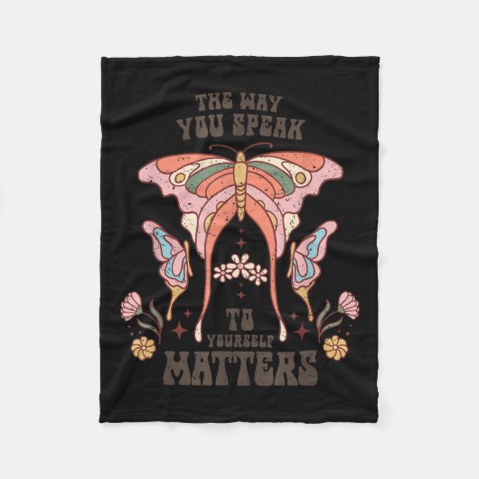 Couverture Polaire The Way You Speak To Yourself S (Devant)