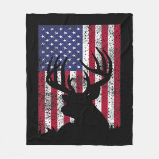 Couverture Polaire The Whitetail Hunter American Fla