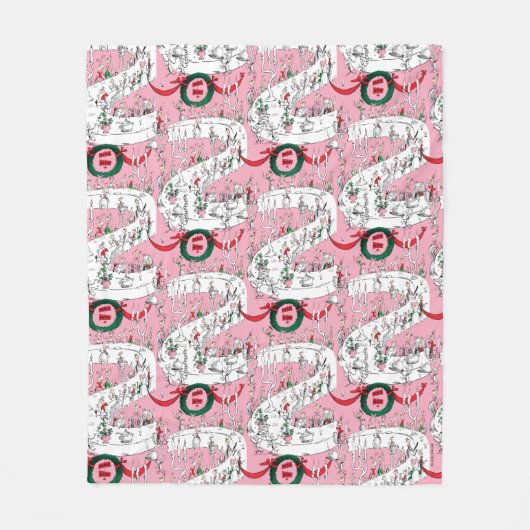 Couverture Polaire The Whos' Merry Christmas Feast (Devant)