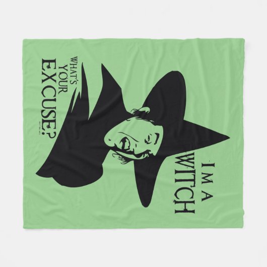 Couverture Polaire The Wizard Of Oz™ | I'm A Witch (Devant (Horizontal))