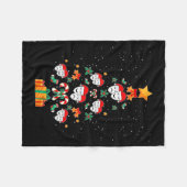 Couverture Polaire Theatre Masks Drama Actor Actress Christmas Tree X (Devant (Horizontal))