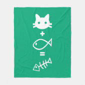 Couverture Polaire Thématique des chats (Devant)