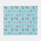 Couverture Polaire Thème Couture (Devant (Horizontal))