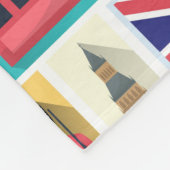 Couverture Polaire Thème Londres (Coin)