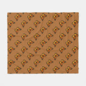Couverture Polaire Thème Monarch Butterfly (Devant (Horizontal))