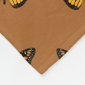 Couverture Polaire Thème Monarch Butterfly (Coin)