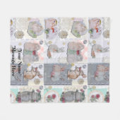 Couverture Polaire Thème Pipa & Marlow (Devant (Horizontal))