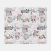 Couverture Polaire Thème Pipa & Marlow (Devant (Horizontal))