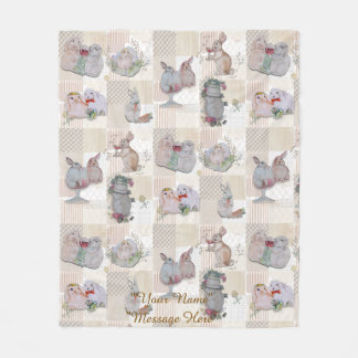 Couverture Polaire Thème Pipa & Marlow