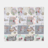 Couverture Polaire Thème Pipa & Marlow (Devant (Horizontal))