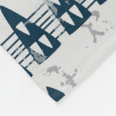 Couverture Polaire Thème voyage et aventure (Coin)