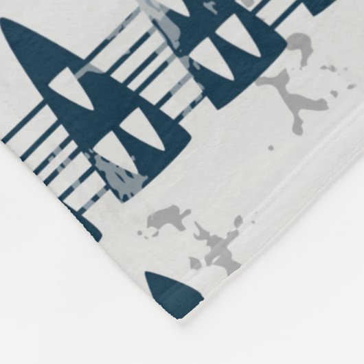 Couverture Polaire Thème voyage et aventure (Coin)