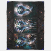 Couverture Polaire Thera Queen Trilogy fractal 2XFrame (Devant)