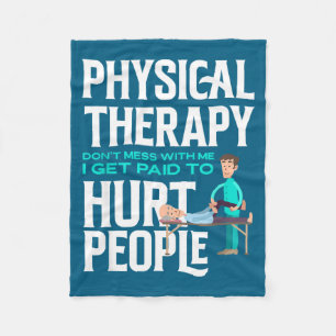 Couverture Polaire Thérapeute physique Thérapie physique Drôle de thé
