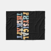 Couverture Polaire Thérapie physique de Noël Pt Squad pédiatrique Tro (Devant (Horizontal))