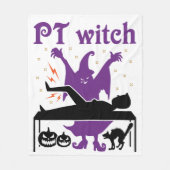 Couverture Polaire Thérapie physique Halloween PT Witch (Devant)