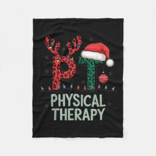 Couverture Polaire Thérapie physique Noël Thérapeute de papi de Noël