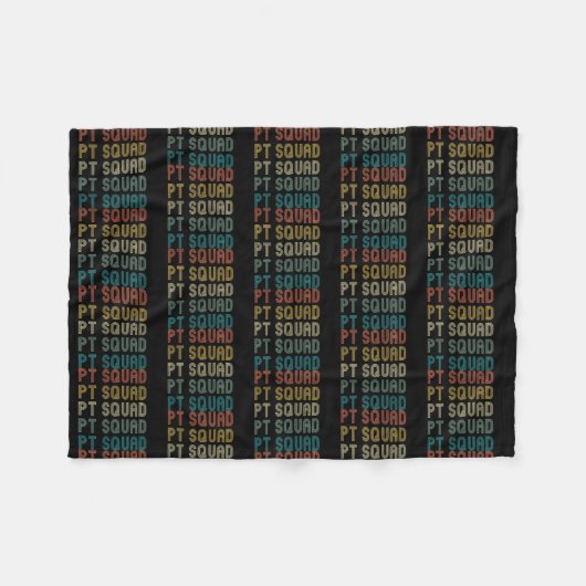 Couverture Polaire Thérapie physique rétro Idée de thérapeute de l'éq (Devant (Horizontal))