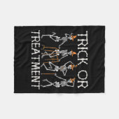 Couverture Polaire Thérapie Physique Trick Ou Pt Therast Halloween (Devant (Horizontal))