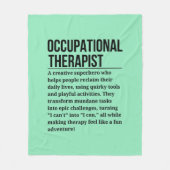 Couverture Polaire Thérapiste (Devant)