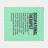 Couverture Polaire Thérapiste (Devant (Horizontal))