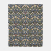 Couverture Polaire Thief fraise par William Morris Indigo Mineral (Devant)