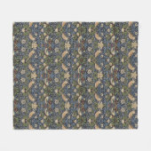 Couverture Polaire Thief fraise par William Morris Indigo Mineral (Devant (Horizontal))