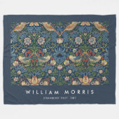 Couverture Polaire Thief fraise William Morris (Devant (Horizontal))