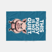 Couverture Polaire This Ggy Is Not Quiet Litical Funny Quote Meme (Devant (Horizontal))