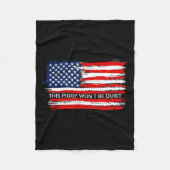 Couverture Polaire This Ggy Won't Be Quiet Funny Flag (Devant)