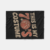 Couverture Polaire This Is My 70s Costume 1970s Fashion Retro Hallowe (Devant (Horizontal))