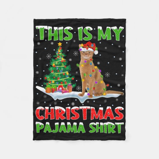 Couverture Polaire This Is My Christmas Pajama Shirt Christmas  (Devant)