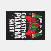 Couverture Polaire This Is My Christmas Pajamas Funny Video Game Game (Devant (Horizontal))