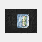Couverture Polaire This Is My Cuddle Shirt Funny Frog Couple  (Devant (Horizontal))