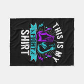 Couverture Polaire This Is My Figh Suicide Prevention Fighter Strong  (Devant (Horizontal))