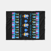 Couverture Polaire This Is My It's Too Hot For Ugly Christmas Sweater (Devant (Horizontal))
