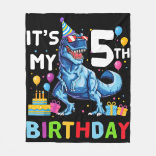 Couverture Polaire This is What à Awesome 5 Year Old Looks Like Bday