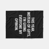 Couverture Polaire This Year, Instead Of , I'm Giving Everyone My Oni (Devant (Horizontal))